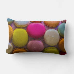 Almofada Lombar Colorida Macarons, deserto assado