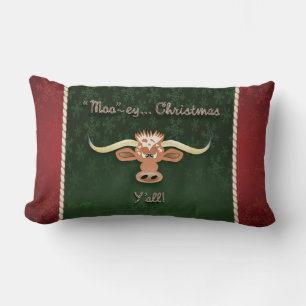 Almofada Lombar Comical Longhorn Steer