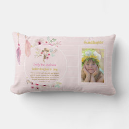 Almofada Lombar Confirmação de FOTO da neta ou comunhão sagrado