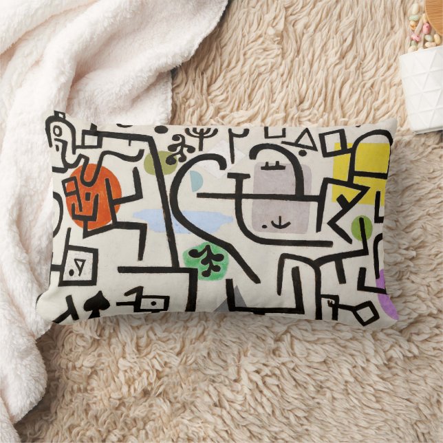 Almofada Lombar Conforto Artístico Retroativo - Rich Port de Paul  (Cobertor)