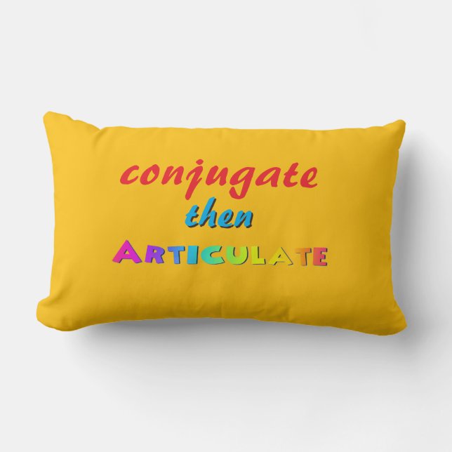 Almofada Lombar Conjugue e depois Articule (Frente)