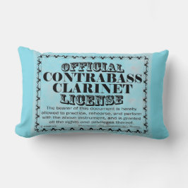 Almofada Lombar Contrabass Clarinet License