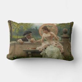 Almofada Lombar Conversa Amorosa no Parque