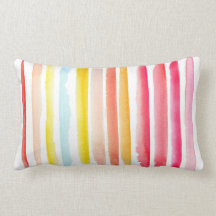 Cor de água listrada colorida de verão