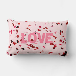 Almofada Lombar Corações De Amor