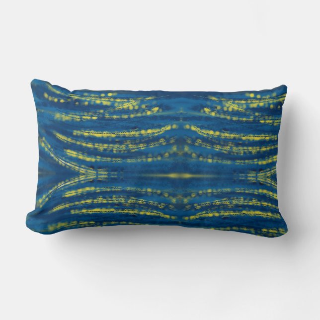 Almofada Lombar Cordas de Dourado (Frente)