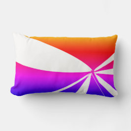 Almofada Lombar Cores do arco-íris