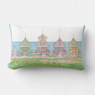 Almofada Lombar Cottages Peachy Lumbar Travesseiro