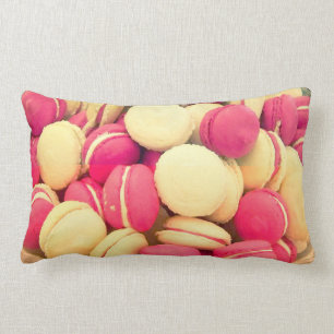 Almofada Lombar Coxim doce do travesseiro dos macaroons coloridos