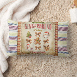 Almofada Lombar Cozy gingerbread illustrations Cute scottish 