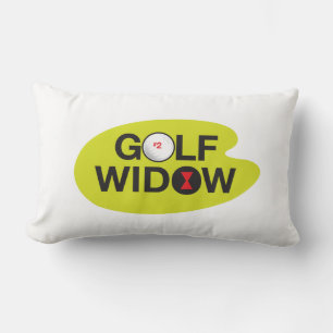 Almofada Lombar Crachá da Viúva de Golfe, Camisetas de Aranha de V