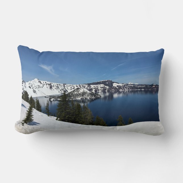 Almofada Lombar Crater Lake, Oregon (Frente)