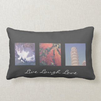 Almofada Lombar Criar seu próprio travesseiro da colagem da foto