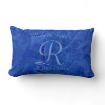 Crie o seu nome de família azul