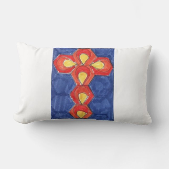 Almofada Lombar Cross Motif Lumbar Cushion (Frente)