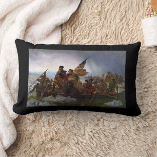 Almofada Lombar Cruzando Delaware 1776: General George Washington