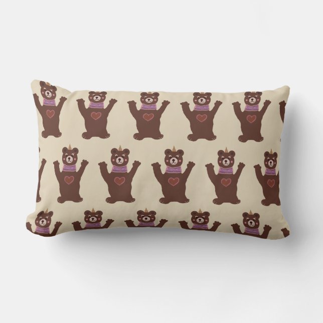Almofada Lombar Cushion Brown Bear para Crianças (Frente)