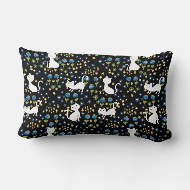 Almofada Lombar Cute cats (Verso)