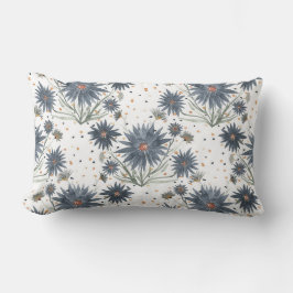 Almofada Lombar Dark Blue Daisies