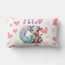 Almofada Lombar de Vaca Personalizada – Nome do Be