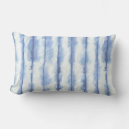 Almofada Lombar Decor Denim Blue Shibori