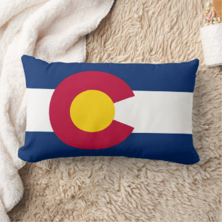 Almofada Lombar Desenho da Bandeira do Estado do Colorado