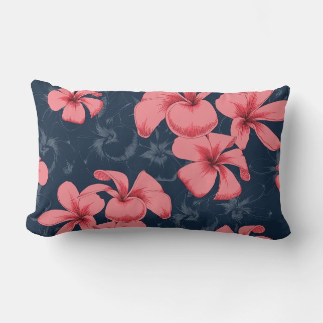 Almofada Lombar Desenho da flor (Frente)