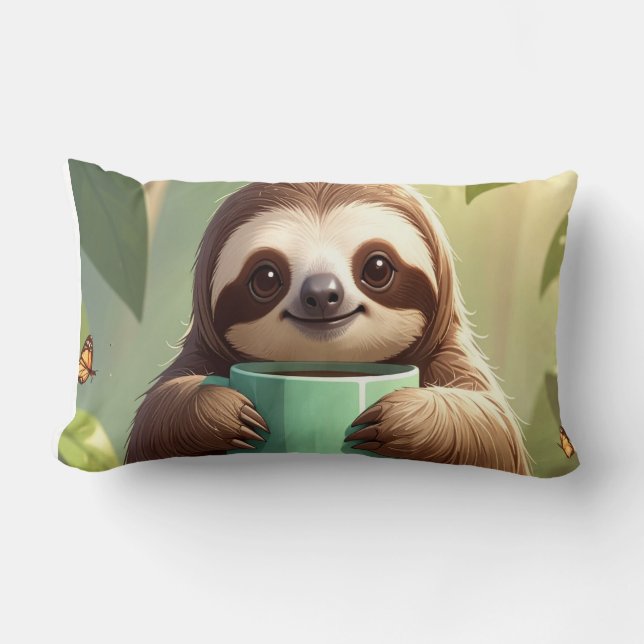 Almofada Lombar Desert Cactus Pillow - Boho Southwest Decor Cushio (Frente)