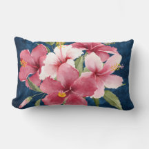 Design artístico, flores azuis e aquáticas