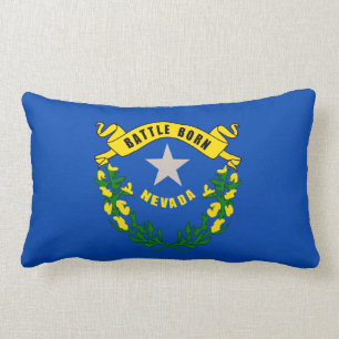 Almofada Lombar Design da bandeira do estado de Nevada