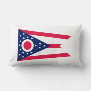 Almofada Lombar Design de Sinalizador do Estado de Ohio