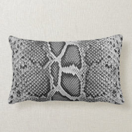 Almofada Lombar Design de Snakeskin, teste padrão do impressão da