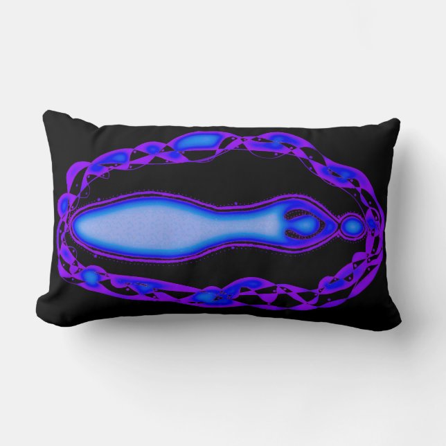 Almofada Lombar Deusa Lakshmi Yoni (Frente)