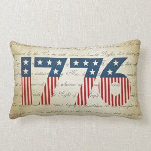Almofada Lombar Dia da Independência da bandeira dos Estados
