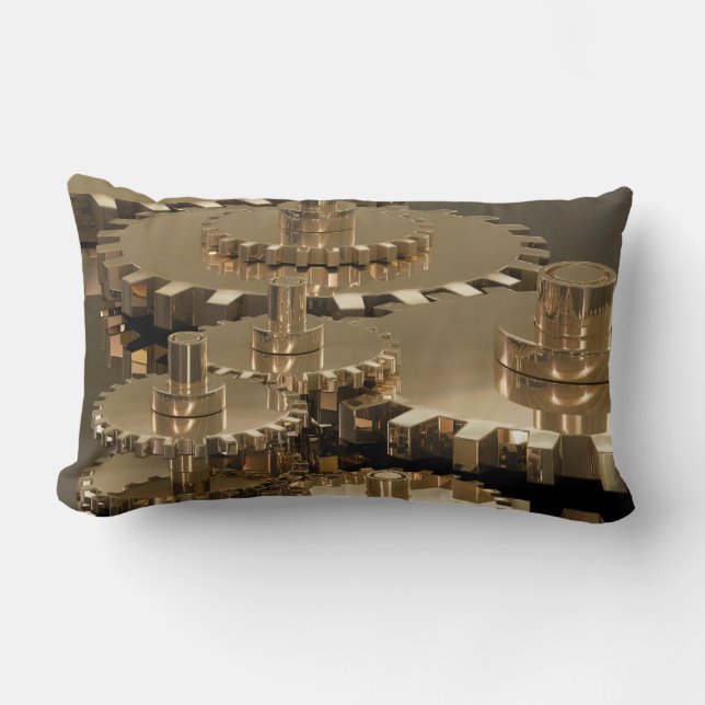 Almofada Lombar Dia do Pai em Gear (Frente)