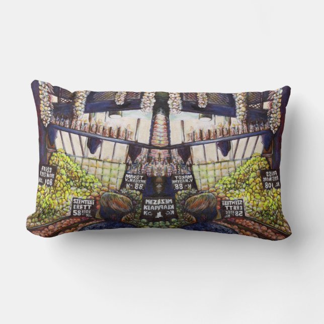 Almofada Lombar Dimensões da curiosidade (Frente)