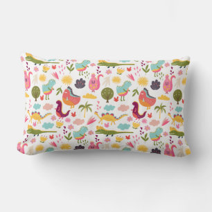 Almofada Lombar Dinossauros bonitos