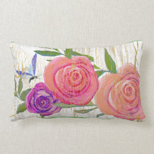 Almofada Lombar Do rosa moderno boémio do vintage de Boho