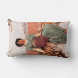 Almofada Lombar Doces sonhos (Linda Mulher Romana na Pele de Tigre