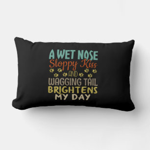 Almofada Lombar Dog Lover Wet Nose, Beijo Lixado