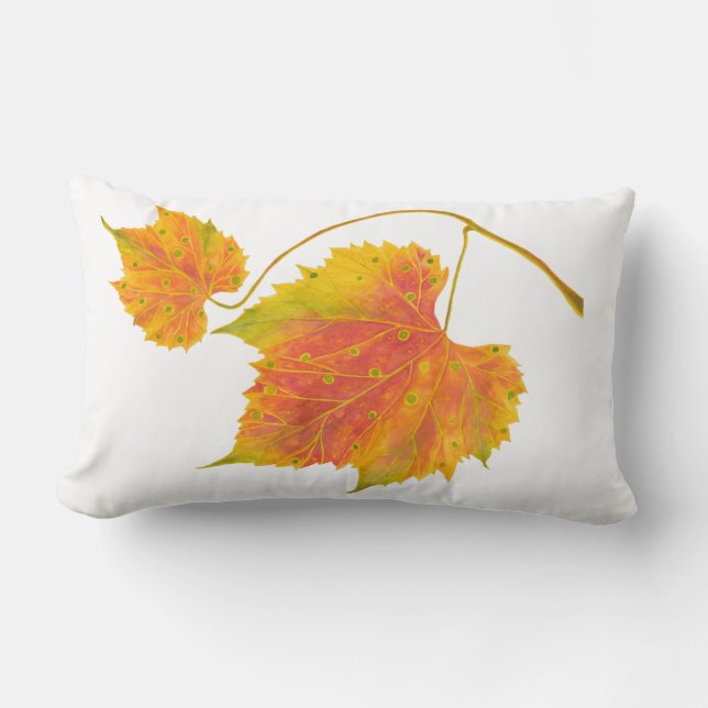 Almofada Lombar Dotty Spotty Fall em um Travesseiro lombar (Frente)