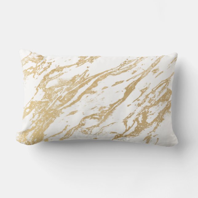 Almofada Lombar Dourado (Frente)