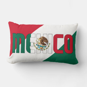 Almofada Lombar Dream em cor com a bandeira do México