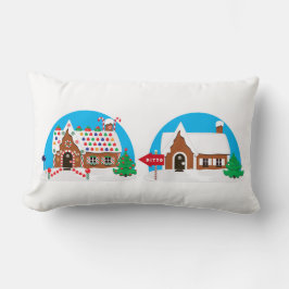 Almofada Lombar Duas Casas Uma Decorada, Uma com Sinal Ditto