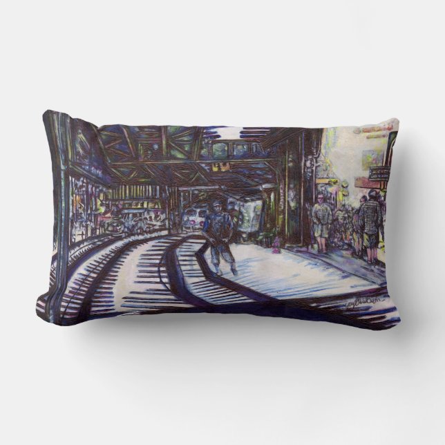 Almofada Lombar Dusting the Piano (Frente)