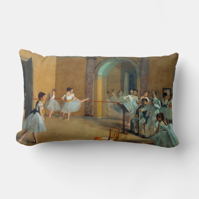Almofada Lombar Edgar Degas A Dança Foyer na Ópera (Frente)