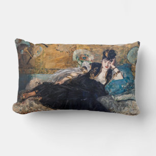 Almofada Lombar Edouard Manet - Senhora com ventiladores