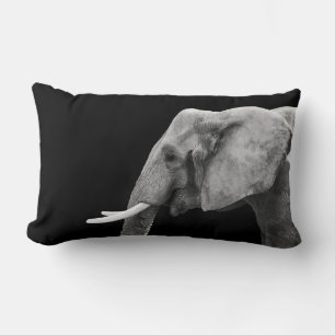 Almofada Lombar Elefante africano - travesseiro decorativo