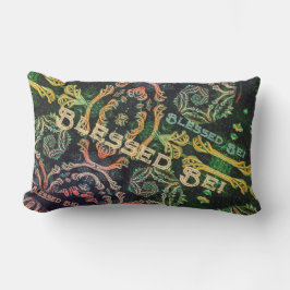 Almofada Lombar Elegância fractal escura