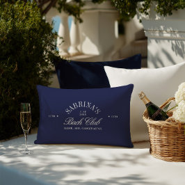 Almofada Lombar Elegante Fim de Semana de Despedida de Solteira Az